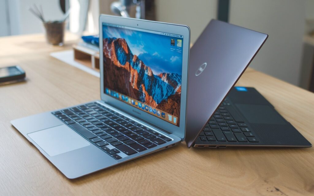 a photo of a macbook air m2 and a dell xps 13 plus SZ0n2mooSkyt8womdFaj7A kzYZBL2DQnK5QV LS1TnjQ 1