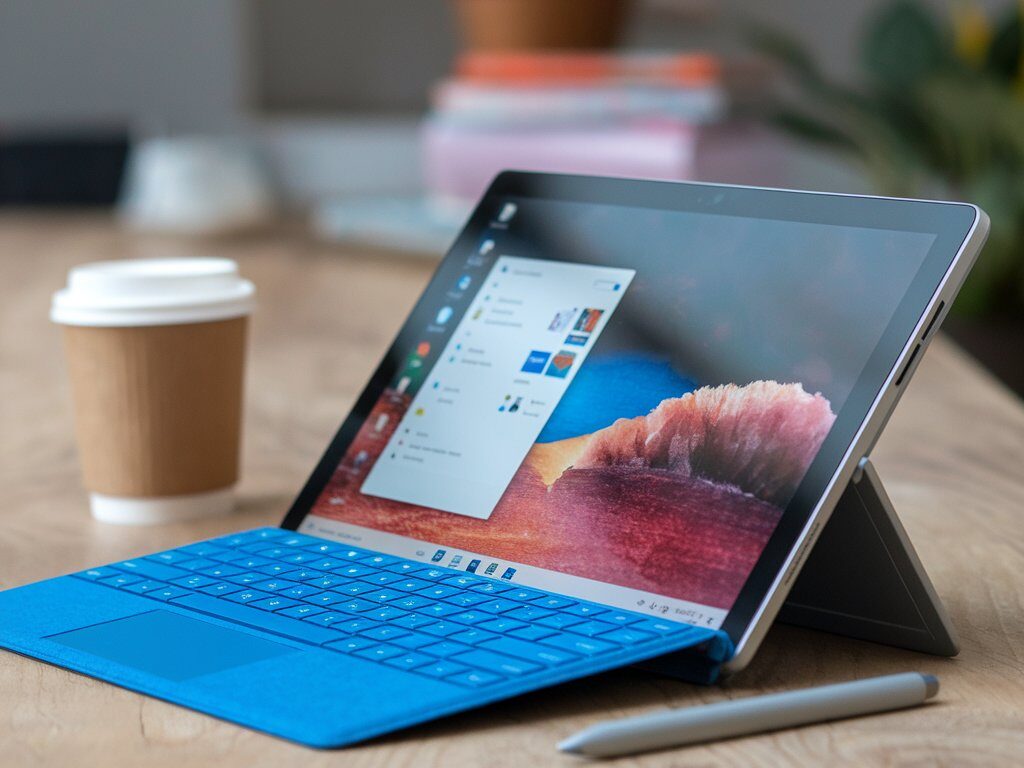 a photo of a microsoft surface pro 4 tablet with a hiRCUmxrRNGmM98D7bvJ g 9QyZWSf QnqQMudxLIlo2w edited